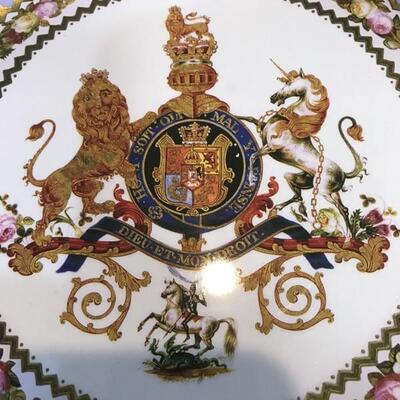Lot 4-Z Tin Commemorative Plates from the Royal Collection