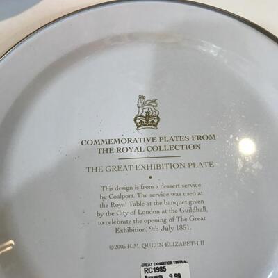 Lot 4-Z Tin Commemorative Plates from the Royal Collection