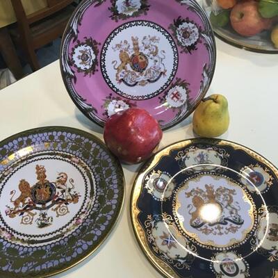 Lot 4-Z Tin Commemorative Plates from the Royal Collection