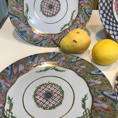 Lot 5-Z 10" Tin plates made in England