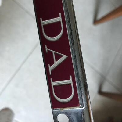 Texas Aggie Dad License Plate Holder