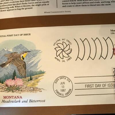 Lot 1-S U.S. Stamps Commemorative First Day Covers