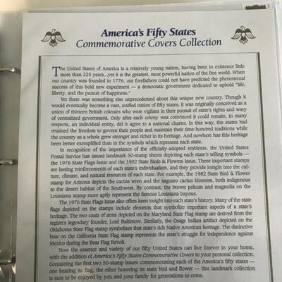50 States Commemorative Stamp Collection