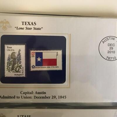 50 States Commemorative Stamp Collection