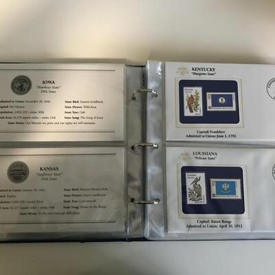 50 States Commemorative Stamp Collection