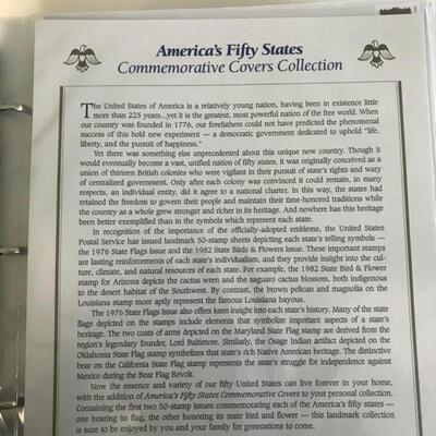 50 States Commemorative Stamp Collection
