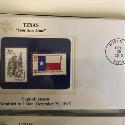 50 States Commemorative Stamp Collection