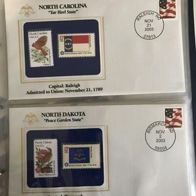 50 States Commemorative Stamp Collection