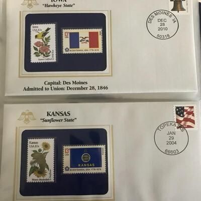 50 States Commemorative Stamp Collection