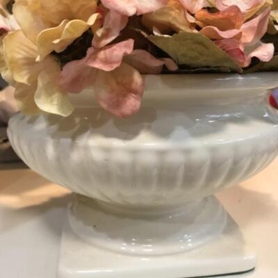 White Ceramic Compote