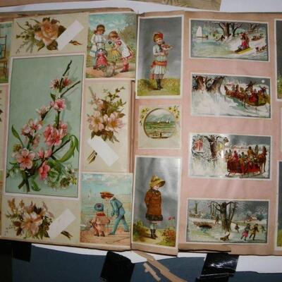 Antique Post cards and advertisement's .