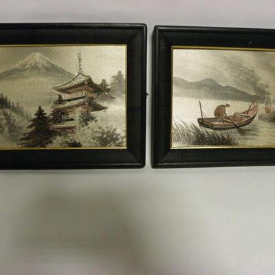 Japanese screen prints.