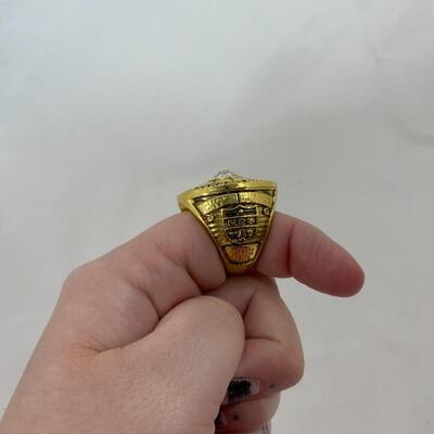 .17. Commemorative Super Bowl I Replica MVP Ring | STARR