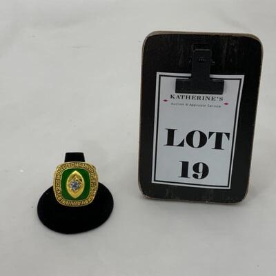 .19. Commemorative Super Bowl I MVP Replica Ring | STARR
