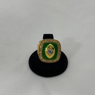 .19. Commemorative Super Bowl I MVP Replica Ring | STARR
