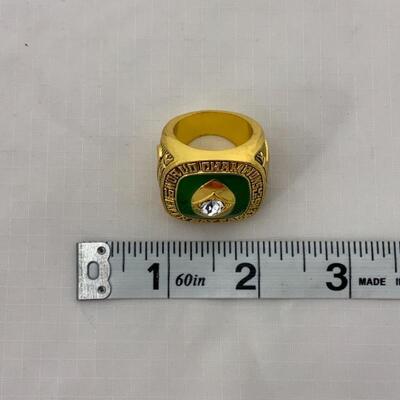 .19. Commemorative Super Bowl I MVP Replica Ring | STARR