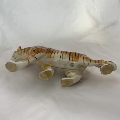 .22. Vintage | Royal Dux | Double Marked | Tiger 