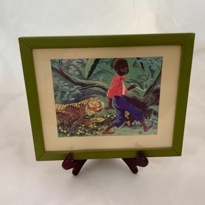 .23. Vintage | Little Black Sambo Book and Print