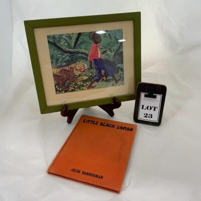 .23. Vintage | Little Black Sambo Book and Print