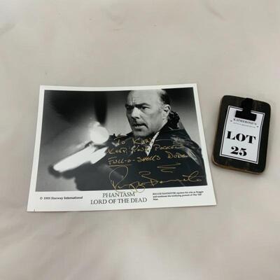 .25. Reggie Bannister | Phantasm | Signed 8x10