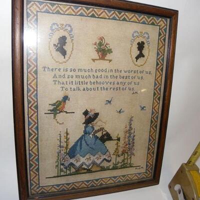 Framed and 