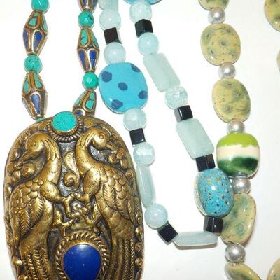 Hand Crafted Peruvian Jewelry Necklaces.