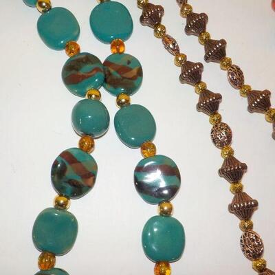 3 India and Peruvian style new necklaces.