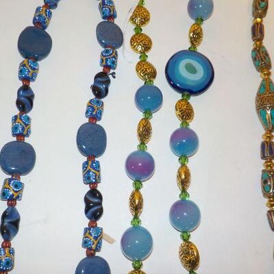 3 Peruvian style new necklaces.