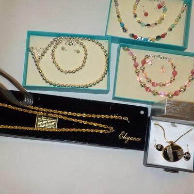 5 Boxes of hand Crafted jewelery.