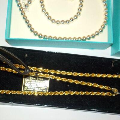 5 Boxes of hand Crafted jewelery.