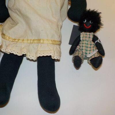 Black Dolls " Golliwog Dolls ".