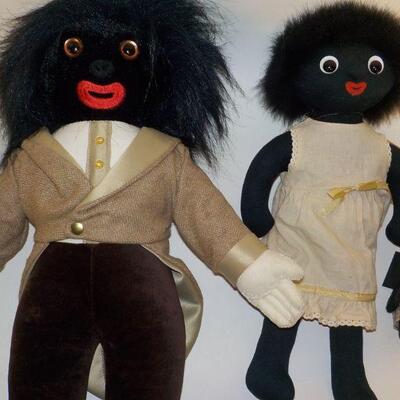 Black Dolls " Golliwog Dolls ".