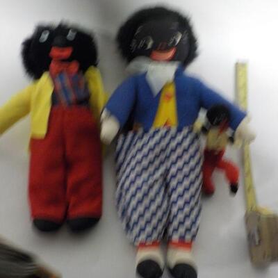 3- Golliwogs from England.