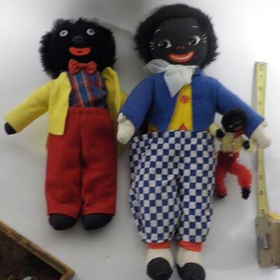 3- Golliwogs from England.
