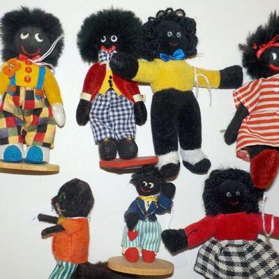 7 - Golliwog Minatures.
