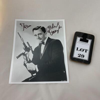 .29. Robert Vaughn | Man from U.N.C.L.E | Signed 8x10