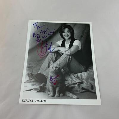 .31. Linda Blair | The Exorcist | Three Autographed 8x10s