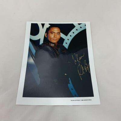 .33. Babylon 5 | BIGGS | CHRISTIAN | Three Signed 8x10s