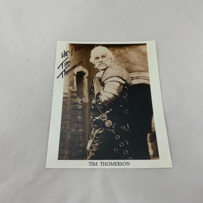 .34. Xena | TYDINGS | THOMERSON | Two Signed 8x10s