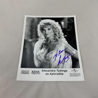 .34. Xena | TYDINGS | THOMERSON | Two Signed 8x10s