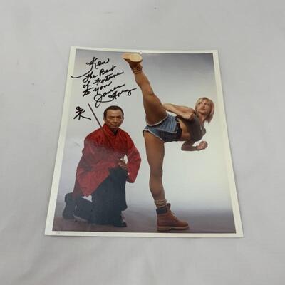 .35. Tiffany Shepis | James Hong | Two Autographed 8x10s