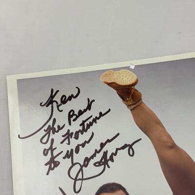 .35. Tiffany Shepis | James Hong | Two Autographed 8x10s