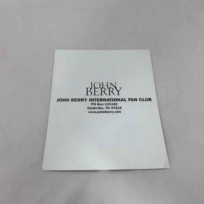.37. Two John Berry Autographed 8x10s