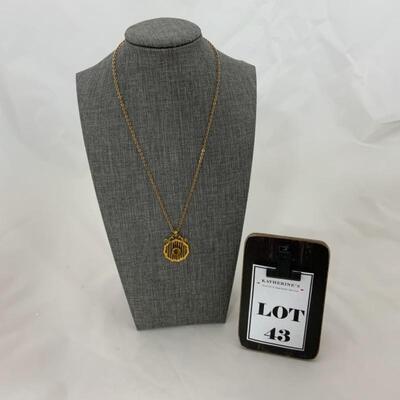 .43. Vintage | Art Deco | Topaz & GF | Necklace