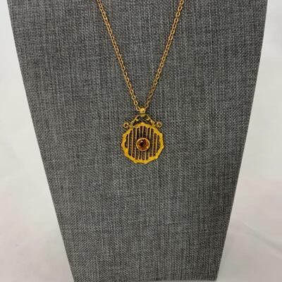 .43. Vintage | Art Deco | Topaz & GF | Necklace