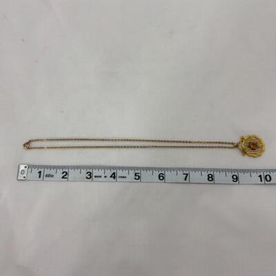 .43. Vintage | Art Deco | Topaz & GF | Necklace