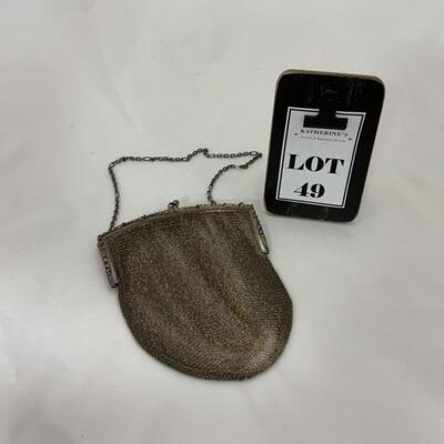 .49. Art Deco | Whiting & Davis Signed | Mesh Bag