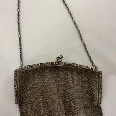.49. Art Deco | Whiting & Davis Signed | Mesh Bag