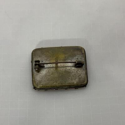 .59. Vintage | Micro-Mosaic Glass Brooch