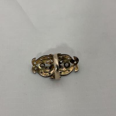 .60. Art Deco | Indian | Sterling & White Sapphire Ring